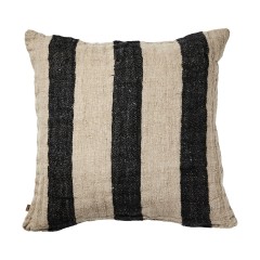 CUSHION COVER STRIPED LINEN 50 